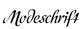 Modeschrift