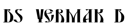 DS Yermak_D Font Image