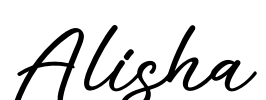 Alisha Font Image