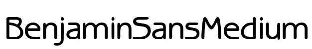 BenjaminSansMedium