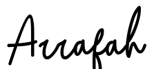 Arrafah Font Image