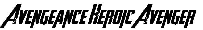 Avengeance Heroic Avenger