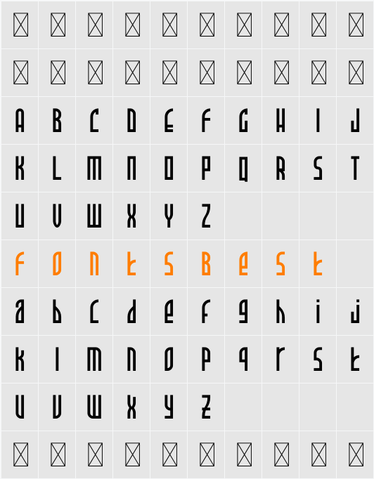 Allience-Demo Character Map