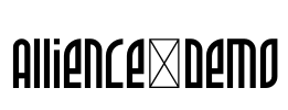 Allience-Demo Font Image