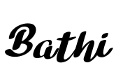 Bathi Font Image