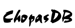 ChopasDB Font Image