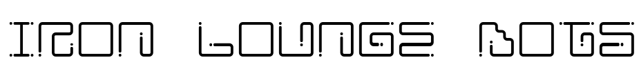 Iron Lounge Dots