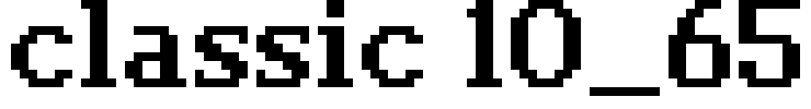 classic 10_65