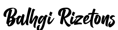 Balhgi Rizetons