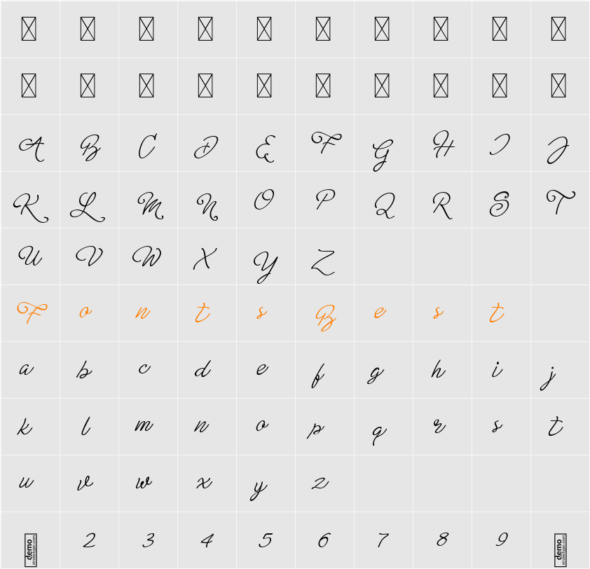 Alluring Briony Character Map