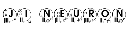 JI-Neuron Font Image