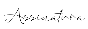 Assinatura Font Image