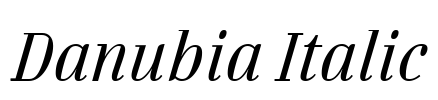 Danubia Italic