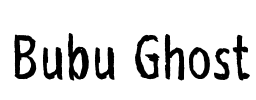 Bubu Ghost Font Image