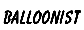 Balloonist Font Image