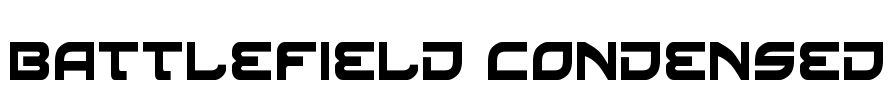Battlefield Condensed Font Image