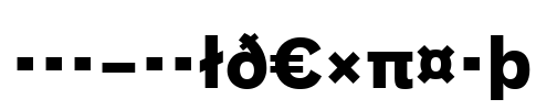 Bau-BoldExpert Font Image