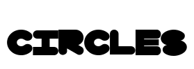 Circles Font Image