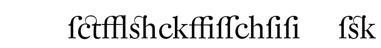 DTLFleischmannD Alt Font Image