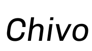 Chivo Font Image