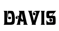 Davis Font Image