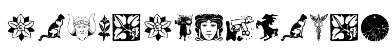 DavysDingbats2 Font Image