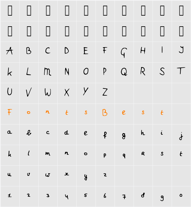 Myrthe Character Map