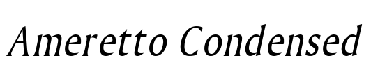 Ameretto Condensed