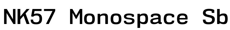 NK57 Monospace Sb