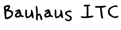 Bauhaus ITC