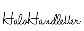 HaloHandletter