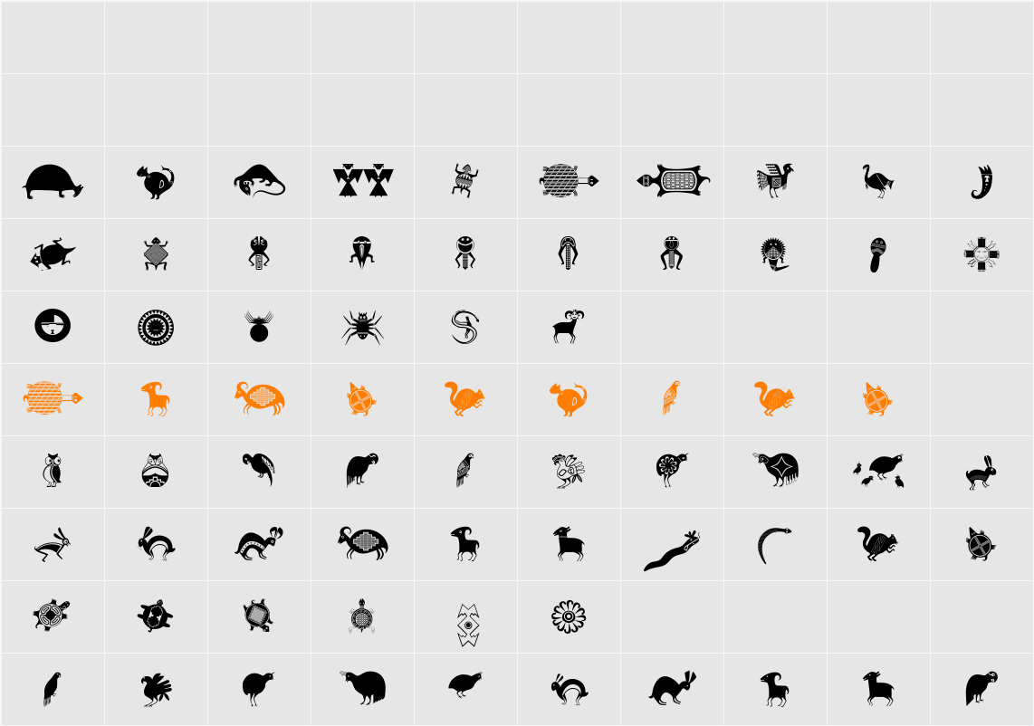 BeforeAlphabetsFour Character Map