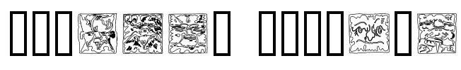 Mythago Outline Font Image
