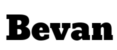 Bevan Font Image