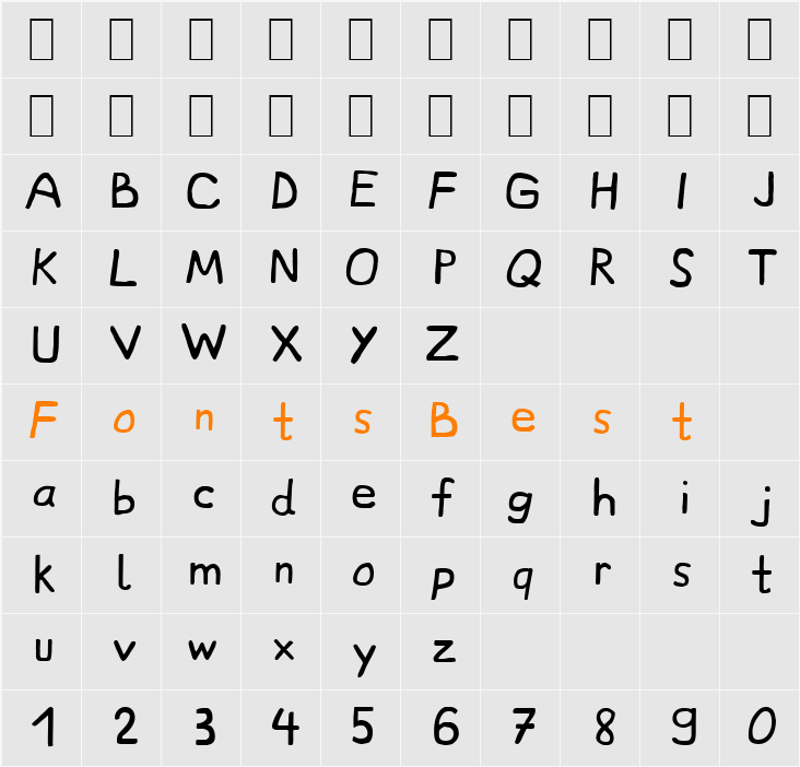 BMW Hisba Bahix Character Map