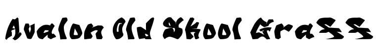 Avalon Old Skool Graff Font Image