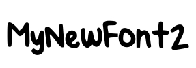 MyNewFont2