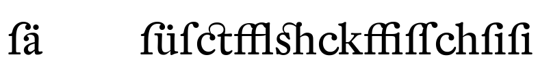 DTL Fleischmann Font Image