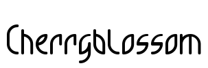 Cherryblossom Font Image