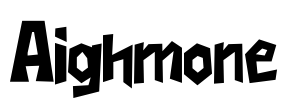 Aighmone Font Image