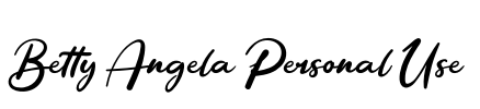Betty Angela Personal Use