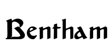 Bentham Font Image
