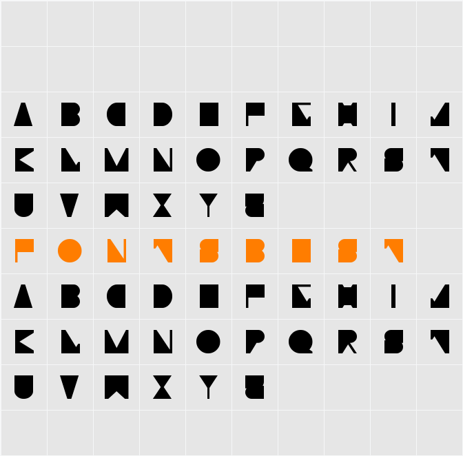 Moiser  Character Map