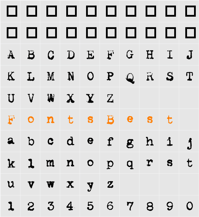 Maszyna Royal Dark Character Map