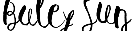Baley Sun Font Image