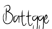 Battgge Font Image