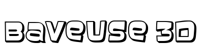 Baveuse 3D