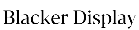 Blacker Display