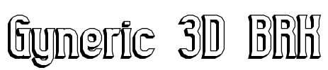 Gyneric 3D BRK