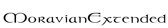 MoravianExtended